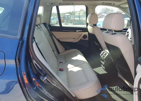 2013 BMW X3 xDrive28I из США, поврежденный, VIN 5UXWX9C51D0A32805